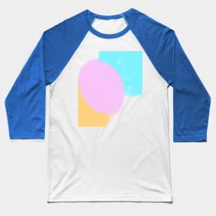 Colorful watercolor abstract texture art Baseball T-Shirt